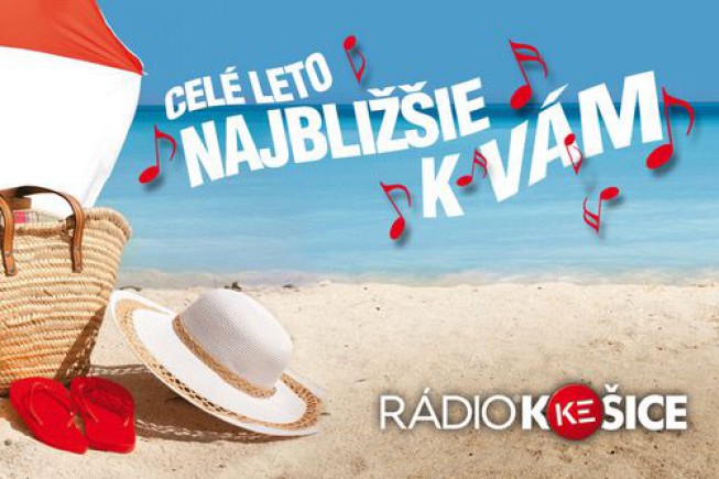 Rádio Košice celé leto najbližšie k vám
