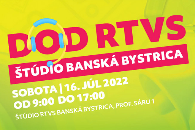 Štúdio RTVS Banská Bystrica pripravilo pre divákov a poslucháčov Deň otvorených dverí