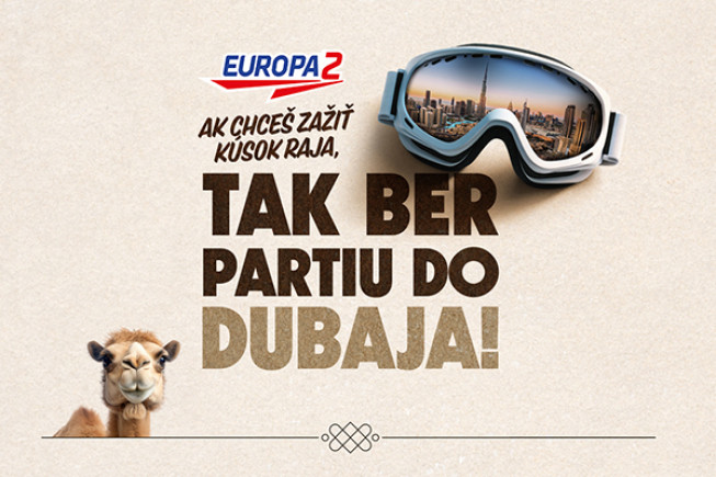 Europa 2 odštartovala súťaž o luxusný trip do Dubaja