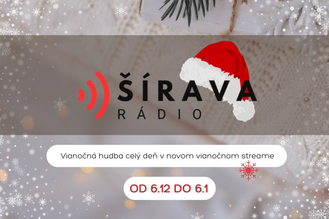 Rádio Šírava prináša svojim poslucháčom jedinečný vianočný zážitok