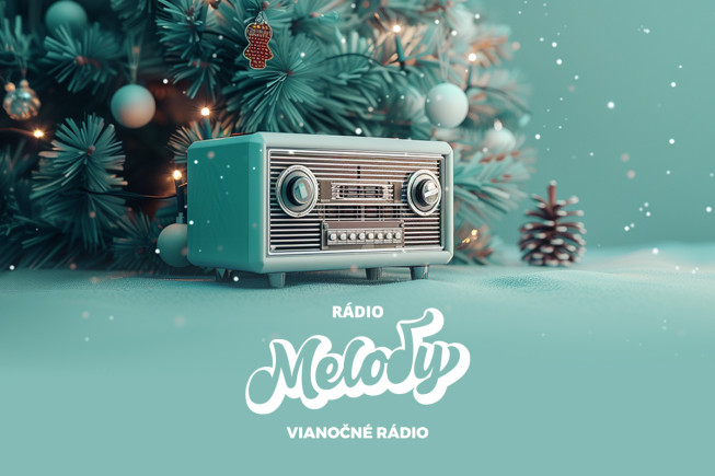 Fantastický úspech vianočného rádia Melody. V decembri 2024 dvakrát porazilo najpočúvanejšie rádio