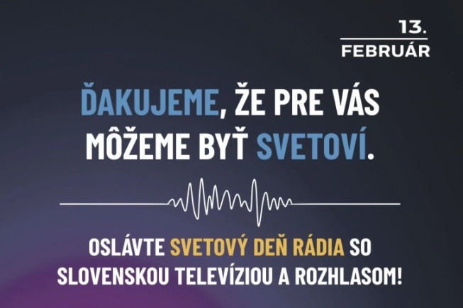 Slovenský rozhlas sa pripája k Svetovému dňu rozhlasu