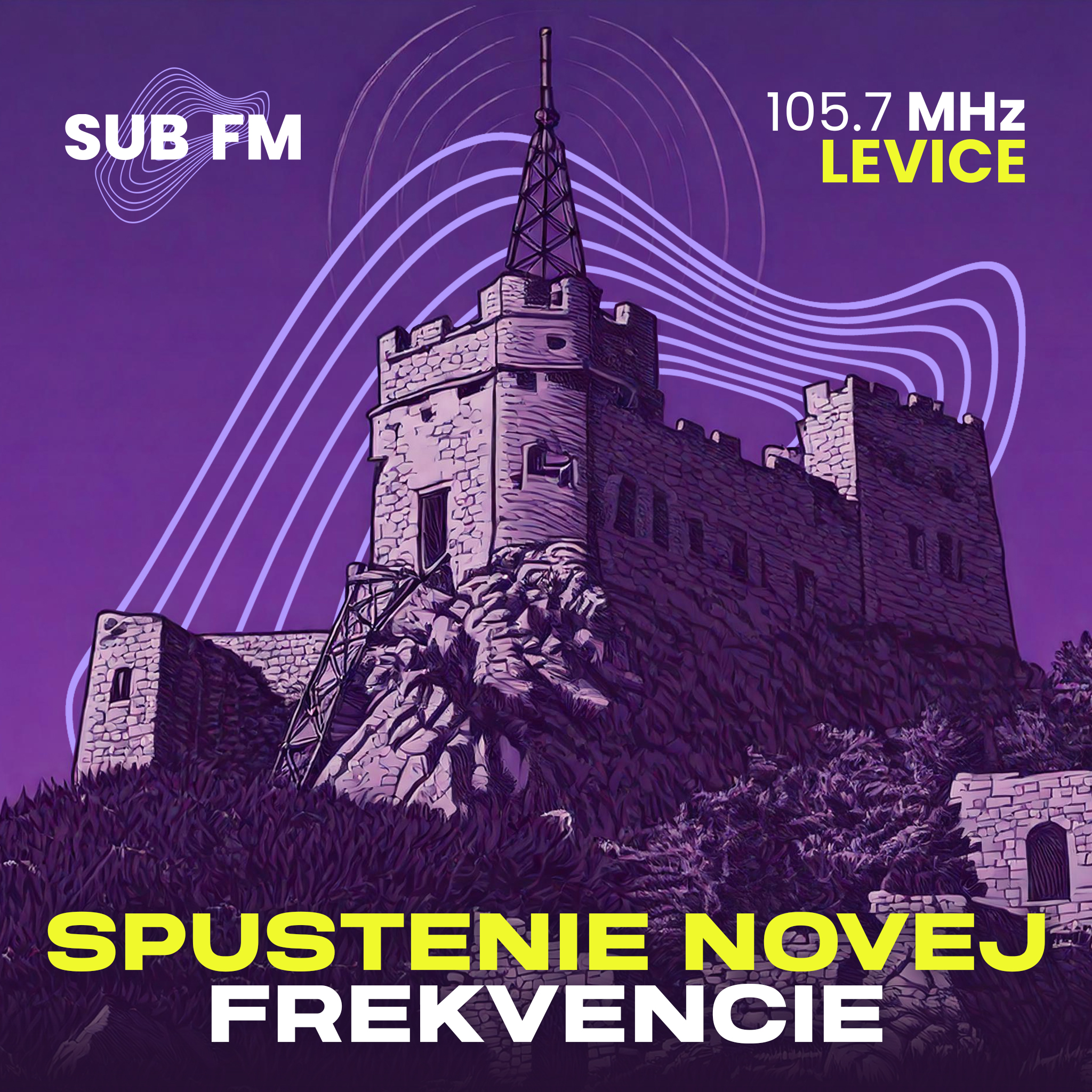 Levice na vlne SUB FM / zdroj: SUB FM